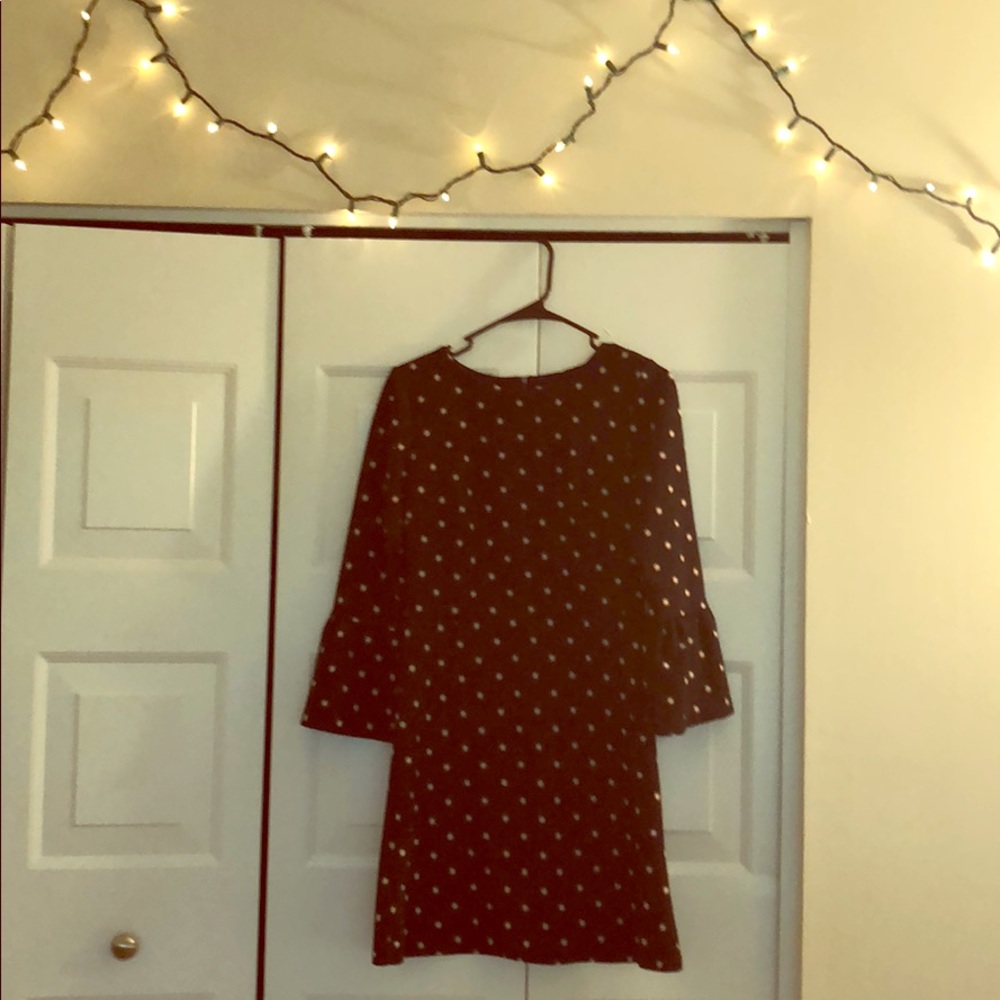 LOFT Bell Sleeve Dress